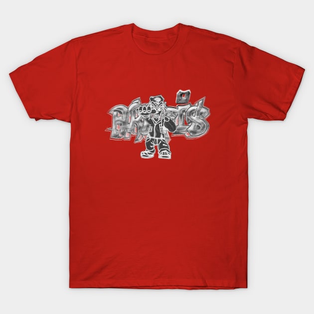 Silver Arktis T-Shirt by Core300 Art & Designs